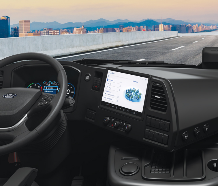 12.4” Multimedia Screen with everything in one place